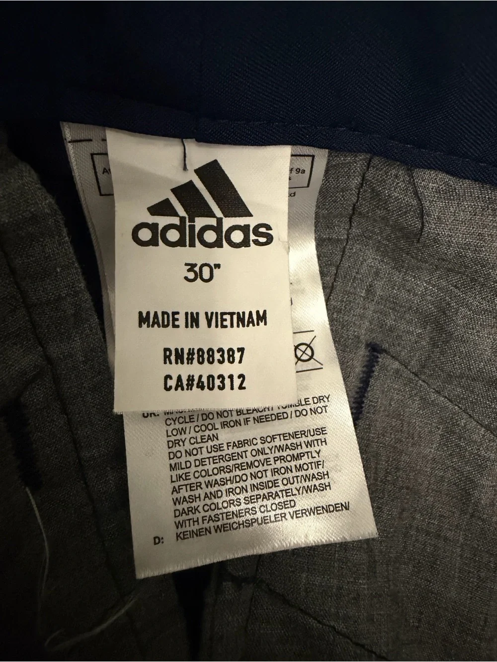 adidas athletic shorts